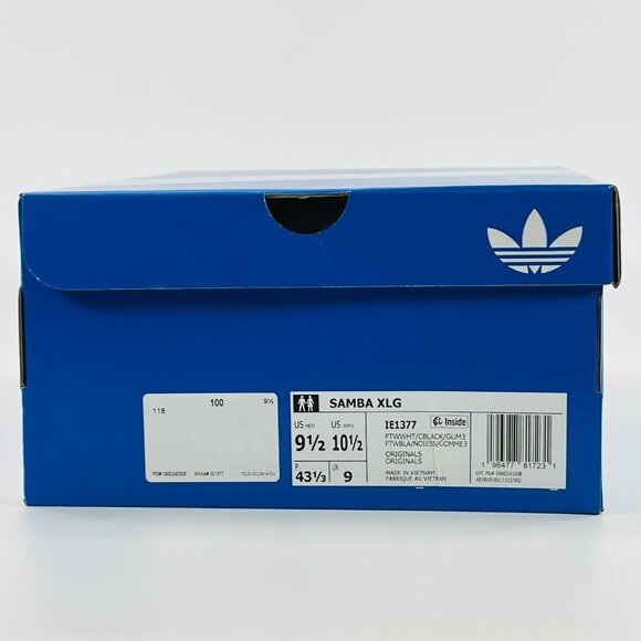 Adidas Samba XLG \'Black White\' IE1377 Multi Size